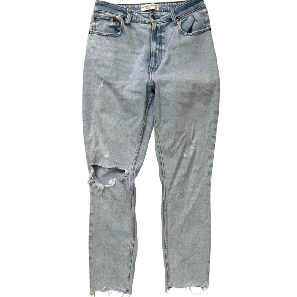 Abercrombie‎ Fitch The Skinny High Rise Jeans Curve Love Size 28